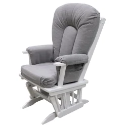 Goberce Oxford Rocking Chair - White