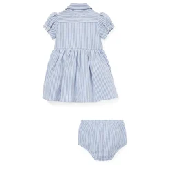 Polo Ralph Lauren Dresses, Skirts & Outfits>Oxford Stripe Dress 6-24m