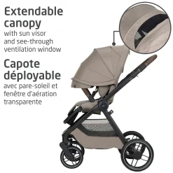 Kids Maxi-cosi Oxford Stroller - Twillic Truffle