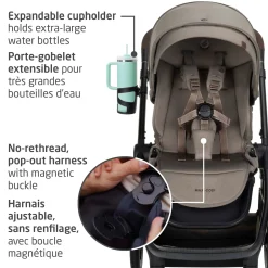 Kids Maxi-cosi Oxford Stroller - Twillic Truffle