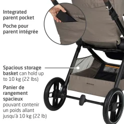 Kids Maxi-cosi Oxford Stroller - Twillic Truffle