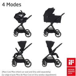 Kids Maxi-cosi Oxford Stroller - Twillic Black
