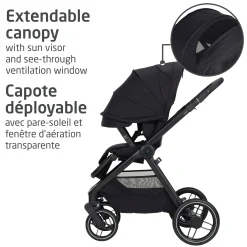 Kids Maxi-cosi Oxford Stroller - Twillic Black