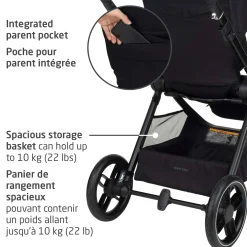 Kids Maxi-cosi Oxford Stroller - Twillic Black