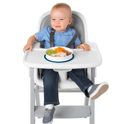 Kids Oxo Tot Stick and Stray Suction Plate - Navy