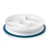 Kids Oxo Tot Stick and Stray Suction Divided Plate -Navy