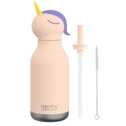 Kids Asobu Breastfeeding|Tableware>16oz Bestie Animal bottle - Unicorn