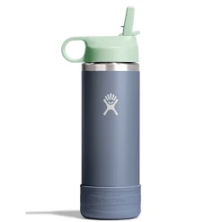 Kids Hydro Flask Tableware|Bottles & Insulated Bottles>18oz Kids Wide Mouth Bottle- Grey/Green