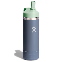 Kids Hydro Flask Tableware|Bottles & Insulated Bottles>18oz Kids Wide Mouth Bottle- Grey/Green