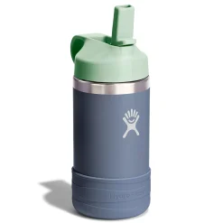 Kids Hydro Flask Tableware|Bottles & Insulated Bottles>12oz Kids Wide Straw Bottle Grey/Green