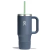 Kids Hydro Flask 24oz Travel Tumbler - Grey/Green