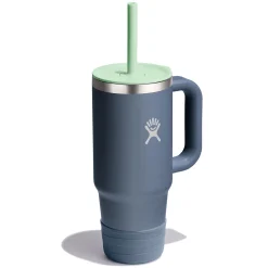 Kids Hydro Flask 24oz Travel Tumbler - Grey/Green