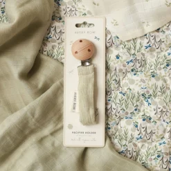 Avery Row Pacifer Holder Corduroy - Willow