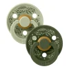 Bibs Pacifiers & Clips|Pacifiers & Clips>Pacifier 6-18(2) - Leaf Sage (Size2)