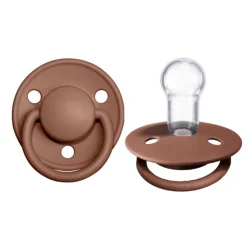 Bibs Pacifier (2) De Lux 0-36m - Woodchuck