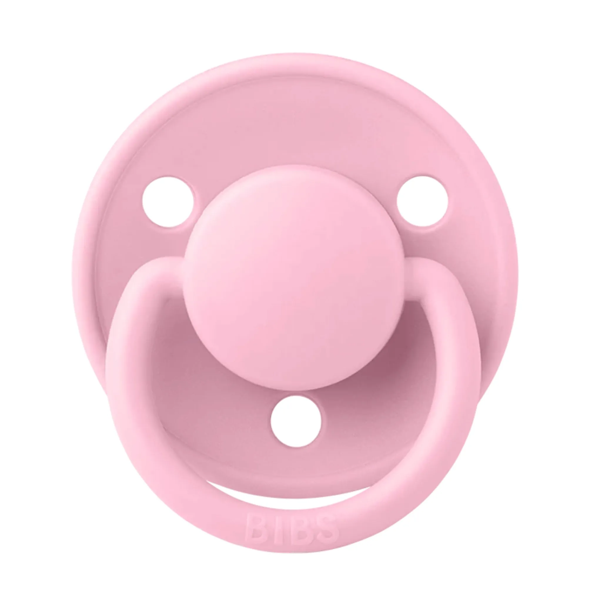 Bibs Pacifier (2) De Lux 0-36mois - Baby Pink