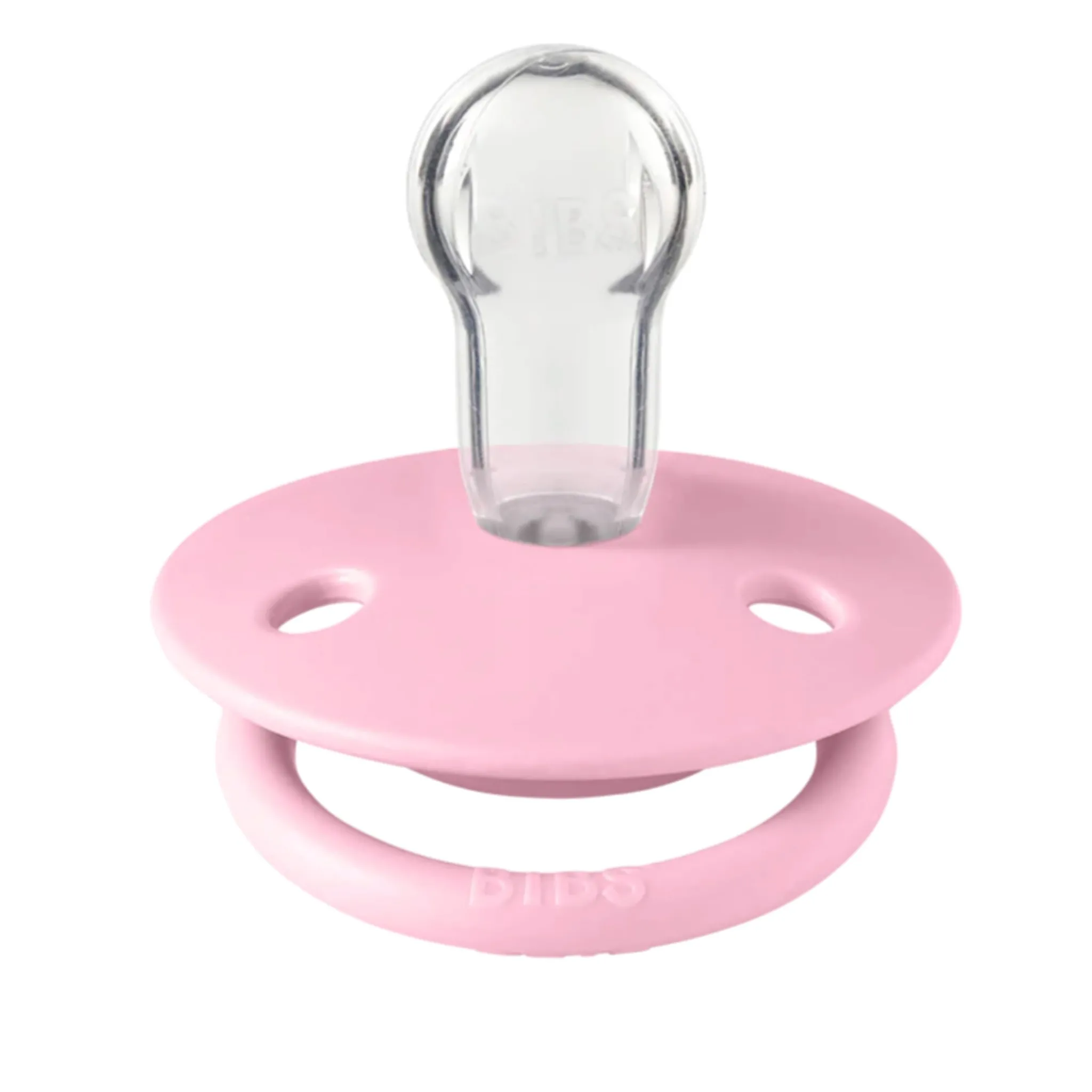 Bibs Pacifier (2) De Lux 0-36mois - Baby Pink