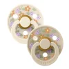 Bibs Pacifier (2) 0-6m - Strawberry (Size 1) (Clement Exclusive)