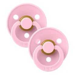 Bibs Pacifier 0-6m (2) - Pink (Size 1)