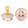Bibs Pacifiers & Clips|Pacifiers & Clips>Pacifier 6-18m (2) - Studio Jasmine Blush Mix (Size 2)