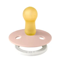 Bibs Pacifier 18-36m (2) - Blush / Vanilla (Size 3)