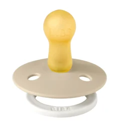 Bibs Pacifier 18-36m (2) - Blush / Vanilla (Size 3)