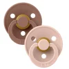 Bibs Pacifier 18-36m (2) - Blush (Size 3)