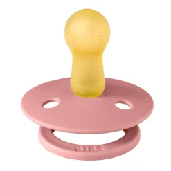 Bibs Pacifier 0-6m (2) - Dusty Pink/Elderberry (Size 1)