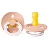 Bibs Pacifiers & Clips|Pacifiers & Clips>Pacifier 0-6m (2) - Glow Blush (Size 1)