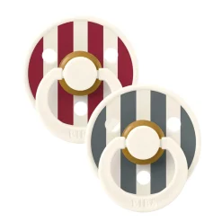Bibs Pacifier 0-6m (2) - Holiday Print Limited Edition (size 1)