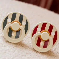 Bibs Pacifier 0-6m (2) - Holiday Print Limited Edition (size 1)