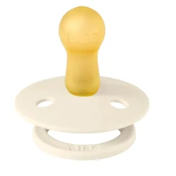 Bibs Pacifier 18-36m (2) - Ivory / Blush (Size 3)