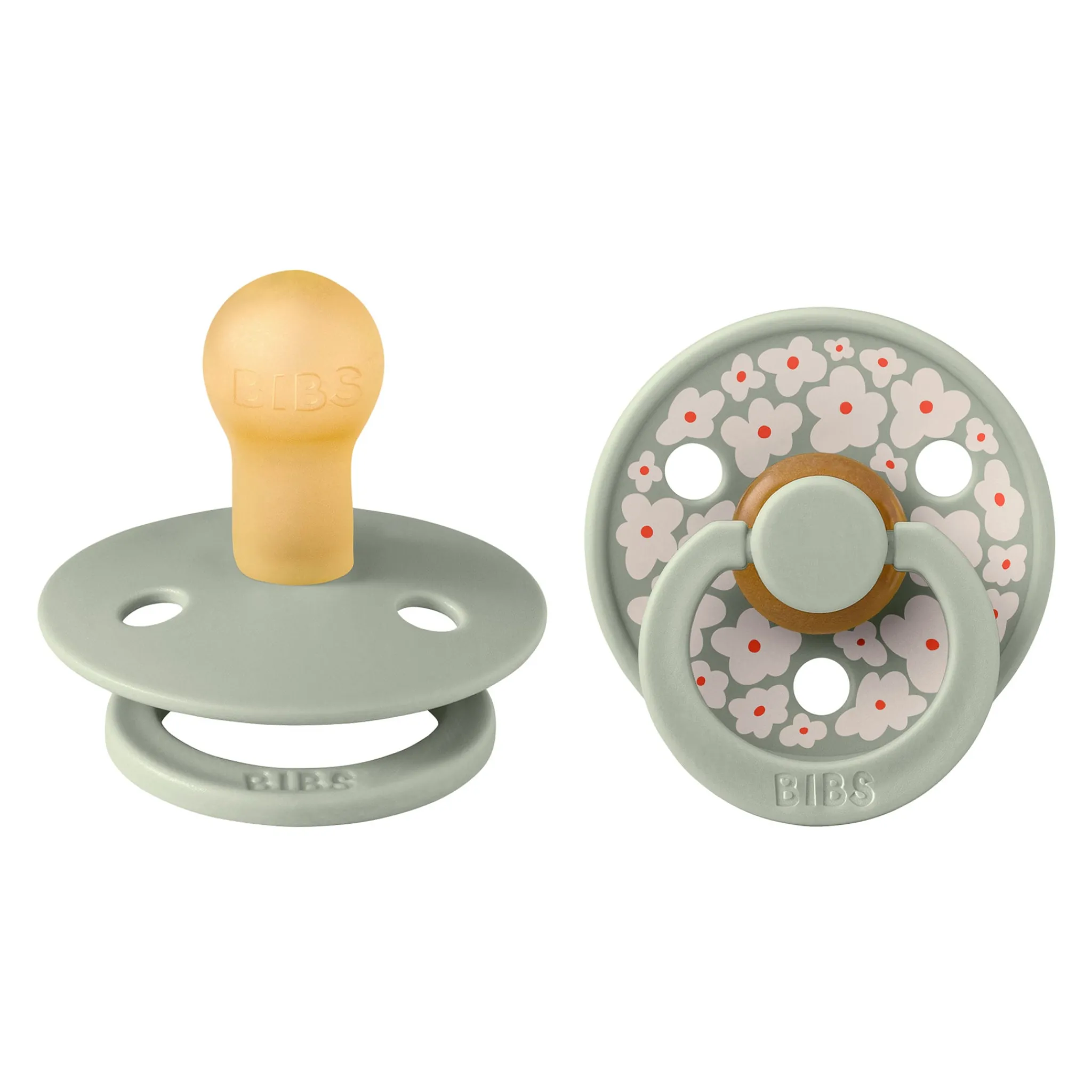 Bibs Pacifiers & Clips|Pacifiers & Clips>Pacifier 0-6m (2) - Studio Jasmine Sage Mix (Size 1)