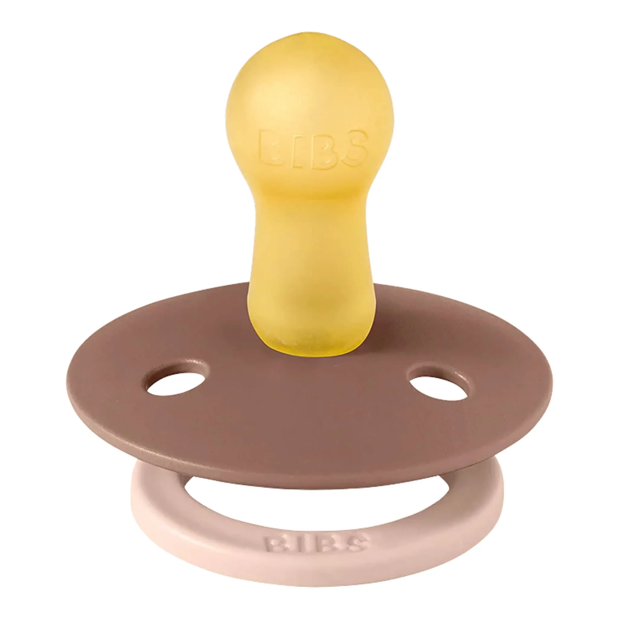 Bibs Pacifier 0-6M (2 ) Fusion Blu - (Size 1)