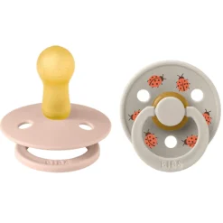Bibs Pacifier 6-18m (2) Ladybug (Size2)