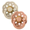 Bibs Pacifier Boheme (2) 0-6m - Vanilla (Size 1)