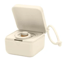 Bibs Pacifiers & Clips|Pacifiers & Clips>Pacifier Box Ivory