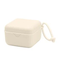 Bibs Pacifiers & Clips|Pacifiers & Clips>Pacifier Box Ivory