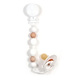 Bulle Pacifier Clip - Chunky Ivory