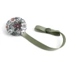 Loliko Pacifiers & Clips|Pacifiers & Clips>Pacifier Clip - Green Flower