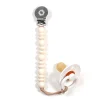 Bulle Pacifier Clip - Inox Ivory