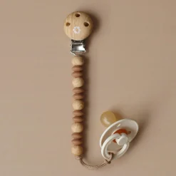 Bulle Pacifier Clip Era - Leather