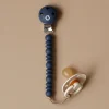 Bulle Pacifier Clip Halo - Off Blueb