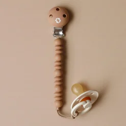 Bulle Pacifier Clip Halo - Off Leath