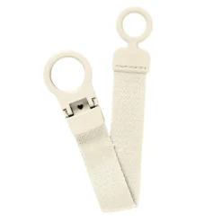 Bibs Pacifier Clip Loop - Ivory