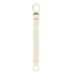 Bibs Pacifier Clip Loop - Ivory