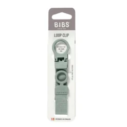 Bibs Pacifier Clip Loop - Sage