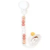 Bulle Pacifier Clip Ora - Peach Blush
