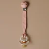 Bulle Pacifier Clip Relief - Pink