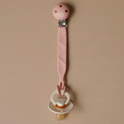 Bulle Pacifier Clip Relief - Pink